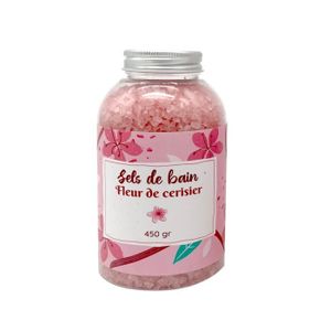 BAIN MOUSSANT - HUILE Sel de bain 450 grs - Senteur Fleur de cerisier