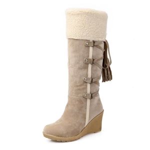 bottes talon compensé