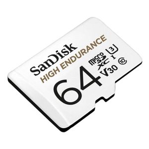 CARTE MÉMOIRE Carte TF SanDisk 64 Go C10 V30 U3 Carte Micro SD h