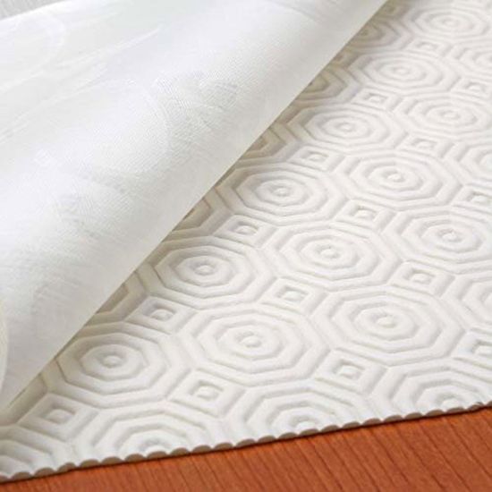 Protection de table avec élastique Rond 170 cm – Sous nappe blanc lisse