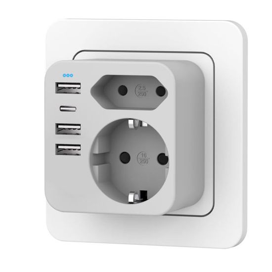 BASESAILOR Adaptateur USB vers USB-C 3 Pack pour iPhone et iPad