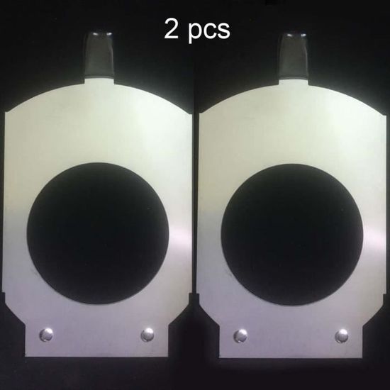 Lot De 2 Supports Gobo Taille B City Theatrical Pour Source Four Leko - Occasion