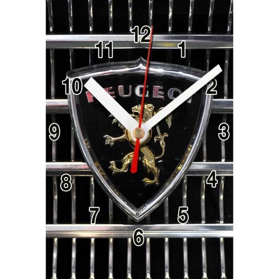 Horloge Murale Peugeot - Modèle 01M - Collection Auto-horloge - Fabriquée En France