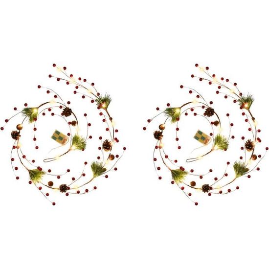 Guirlande Lumineuse De Noël - 100 LED - Parfait Pour Les Décorations De Mariage Et De Fête Du Nouvel An - 10 Mètres De Lumières Dorées Et Colorées. | Leroy Merlin