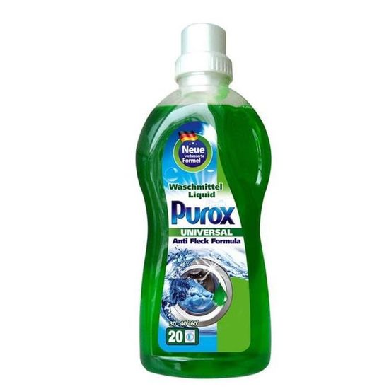 Lessive - Purox Gel Lavant Universel 1l Clovin - Cdiscount Electroménager