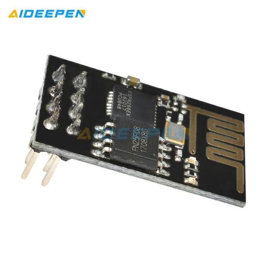 3x Module WiFi ESP8266 ESP-01 - Émetteur-récepteur Sans Fil Pour Projets Arduino Et Domotique