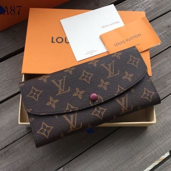 Portefeuille Louis Vuitton 2020 Nouveau Sac de Marqu Porte Monnaie LV pour  Femme Pas Cher - Cdiscount Bagagerie - Maroquinerie