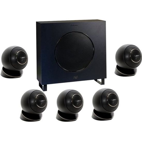 Cabasse Eole 4 Système de haut-parleur pour home cinéma Canal 5.1 550 Watt (Totale) noir