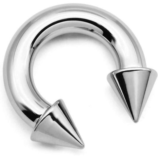 4 Piercings De Nombril Argent & Or - Acier Chirurgical 6-16mm