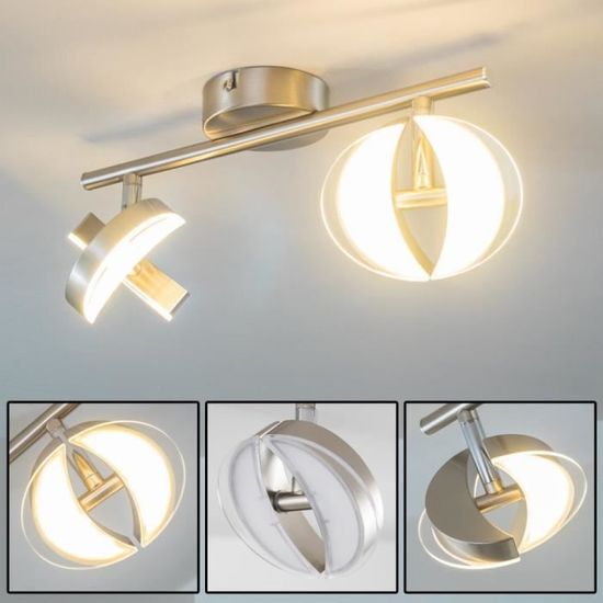 Plafonnier LED Puslinch Spot de Plafond design puissant à basse consommation Luminaire spots