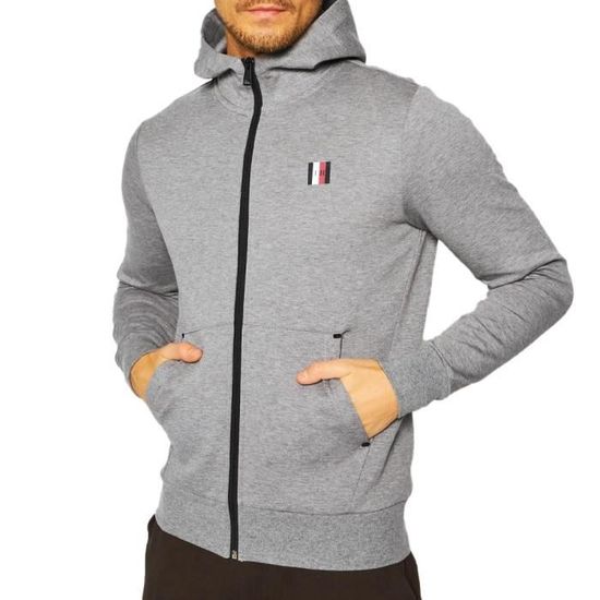 Pull Gris Homme Tommy Hilfiger Pima Grey - Cdiscount Prêt-à-Porter