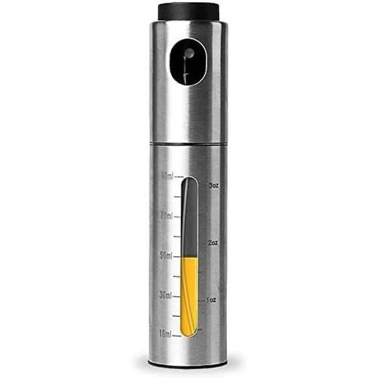 Spray à Huile Cuisine 180ml - Buses Doubles Avec Brosse - Contrôle Précis