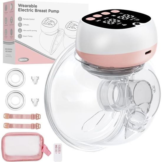 Tire-Lait Bellababy Portable Et Silencieux - Mains Libres, 4 Modes Allaitement