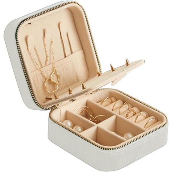 YMHB Petite Boîte à Bijoux De Voyage Portable Pour Bagues
