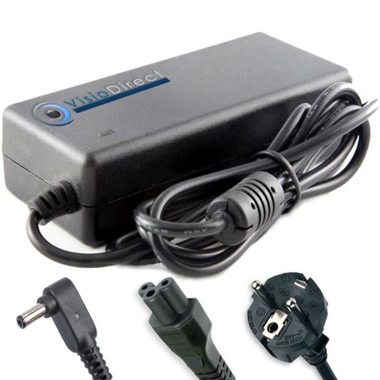Chargeur Secteur 19V 1.75A Compatible ASUS VivoBook F200M F200MA - Alimentation Originale DNX
