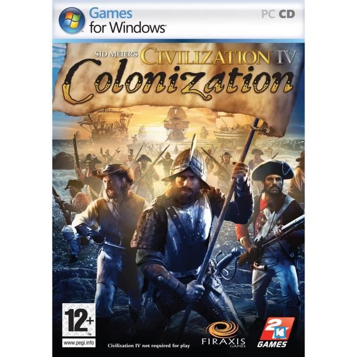 Civilization IV Colonization / Jeu PC Dvd-Rom