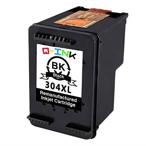 Qink Lot de 1 Cartouche d'encre Noire pour HP 304 x l Show précise Niveau d'encre Haute capacité Haute capacité pour imprimante HP D