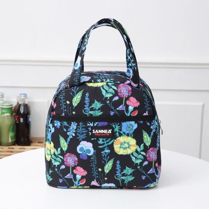 Sac isotherme Déjeuner pique-nique camping en plein air Tote nourriture Boîte de rangement 7L cool524