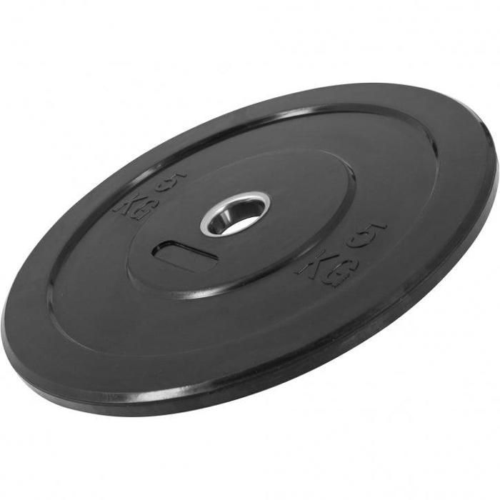 Poids Disques en Caoutchouc avec Absorbeur de choc – bumper plates de 5 KG