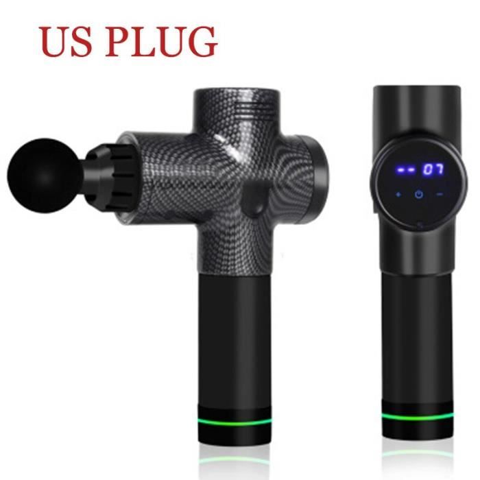 Masseur musculaire thérapie électrique corps LED Massage musculaire pistolets 20 fichiers corps rela - Modèle: green - HSJSZHA10911