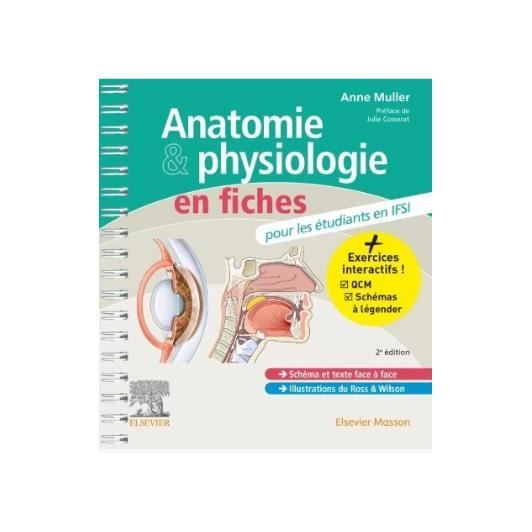 Anatomie & physiologie en fiches