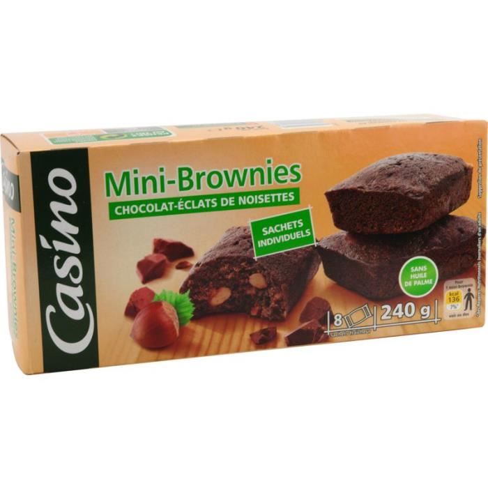 Mini Brownies Noisette 240 g