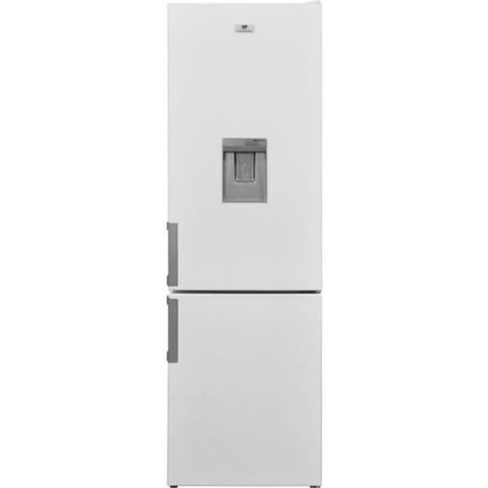 Refrigerateur - Frigo CONTINENTAL EDISON - congélateur bas 268L - Froid statique - Poignées inox - Blanc 175,000000