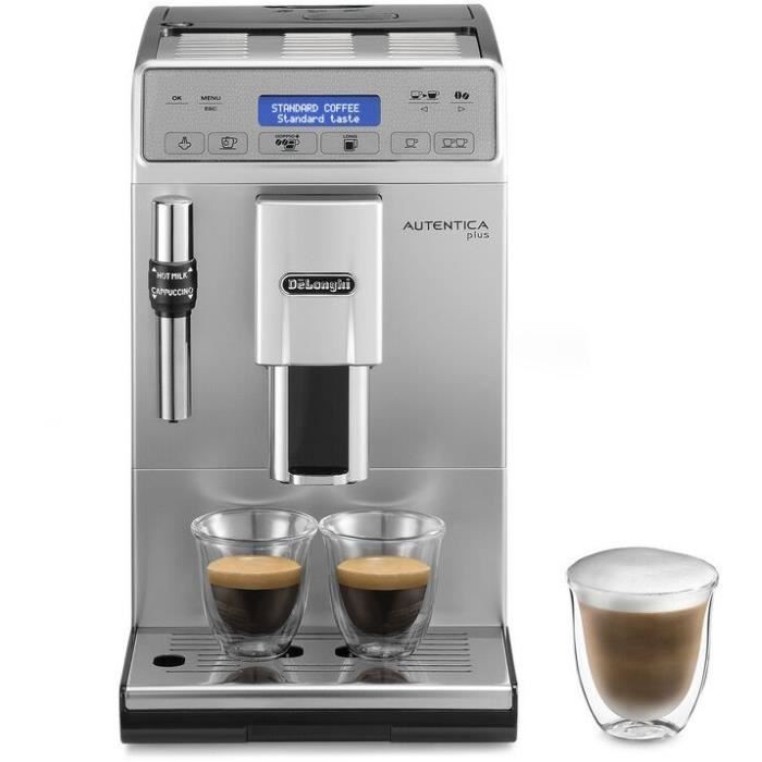 Machine à café Expresso broyeur DELONGHI Autentica Plus ETAM29.620.SB -