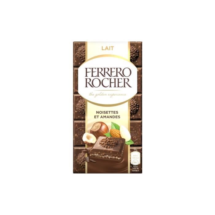 Tablette chocolat Ferrero Rocher - 90g