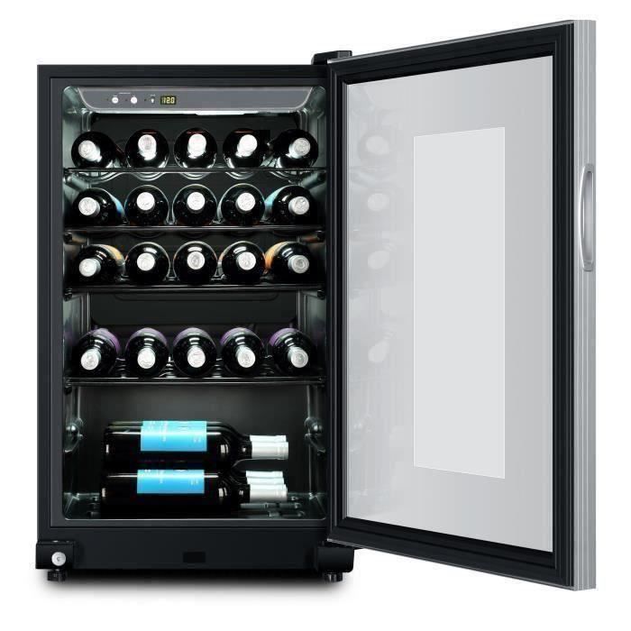 SHOT CASE - HAIER WS32GAE - Cave a vin de service - 32 bouteilles - Pose libre - L50 x H82 cm - Noir