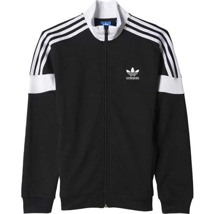 Adidas Veste de Survêtement Challenger Noir-Blanc-Bleu