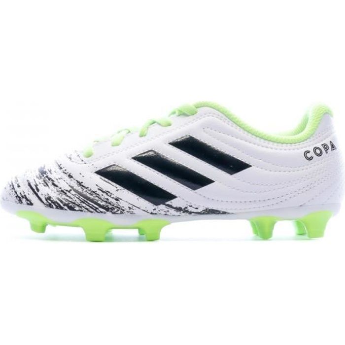 COPA 20.4 Chaussures de Foot Blanches Enfant Adidas FG
