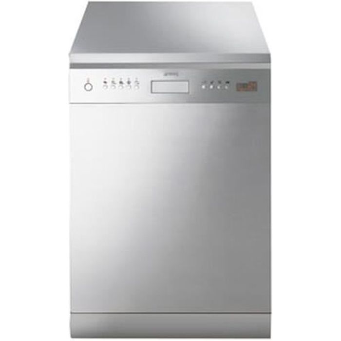 Smeg LVS135FX, Autonome, Acier inoxydable, 13 places, 45 dB, A, 24 h