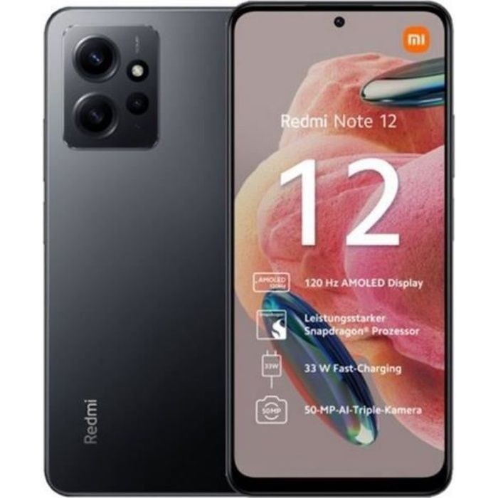 XIAOMI Redmi Note 12 128Go 4Go Gris
