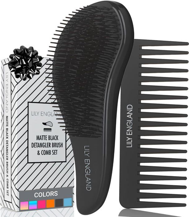 Brosse Démêlante Et Lissante Pour Cheveux Bouclés Ou Frisés - Sans Marque - Neuf