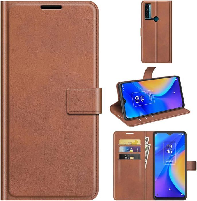 Custodia In Silicone + Pellicola Vetro Temperato Per TCL 20 Se - Cover TPU Morbida, Nero - 2