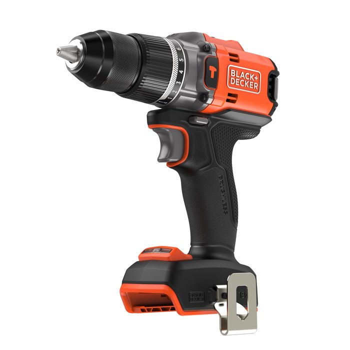 Perceuse Visseuse À Percussion - BLACK+DECKER - BLD683XN-XJ - 18V - Éco-Responsable - Sans Batterie