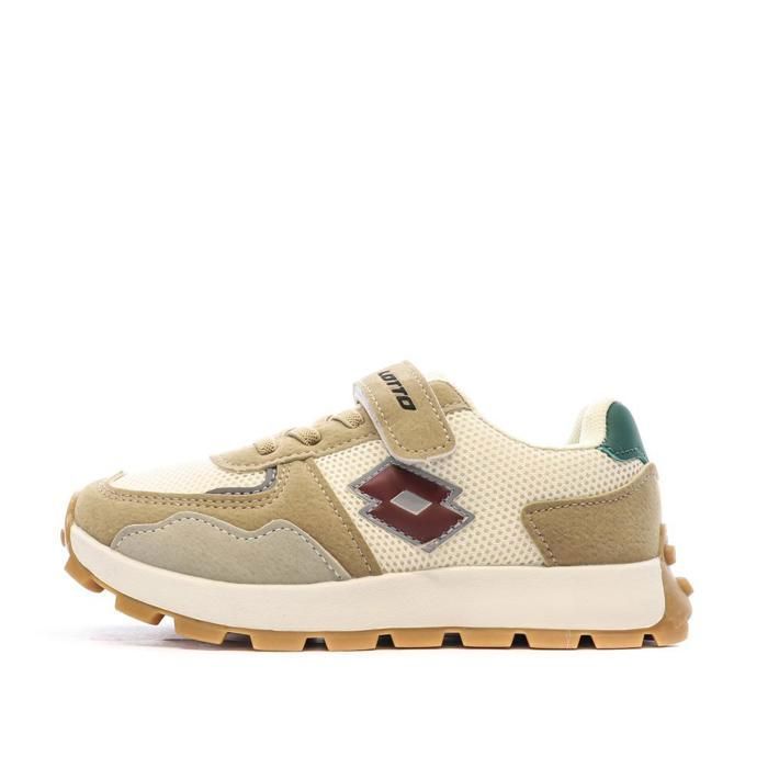 Lotto Baskets Beige Garçon Lotto Capri