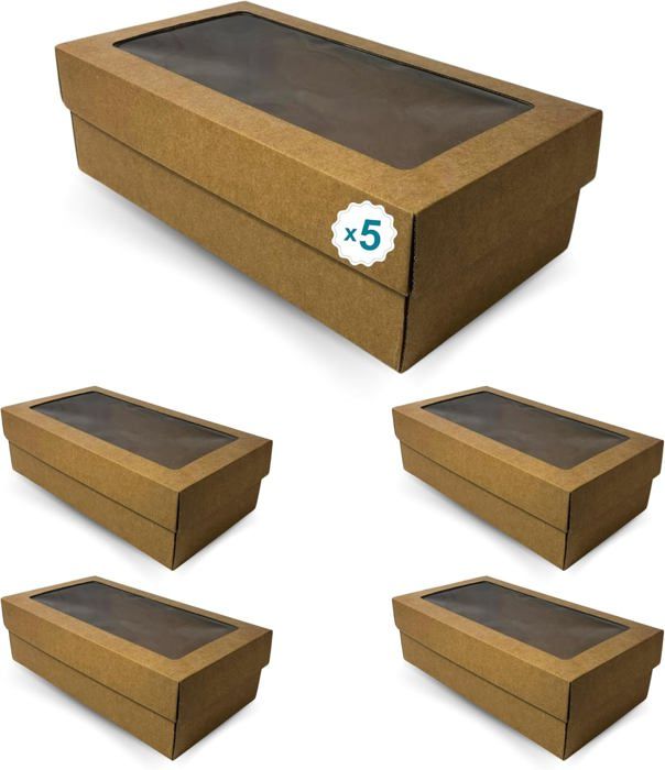 Decoracion Dulce Lot De 5 Bases Argentées Et Boîtes à Gâteaux 30 Cm - Présentation Professionnelle