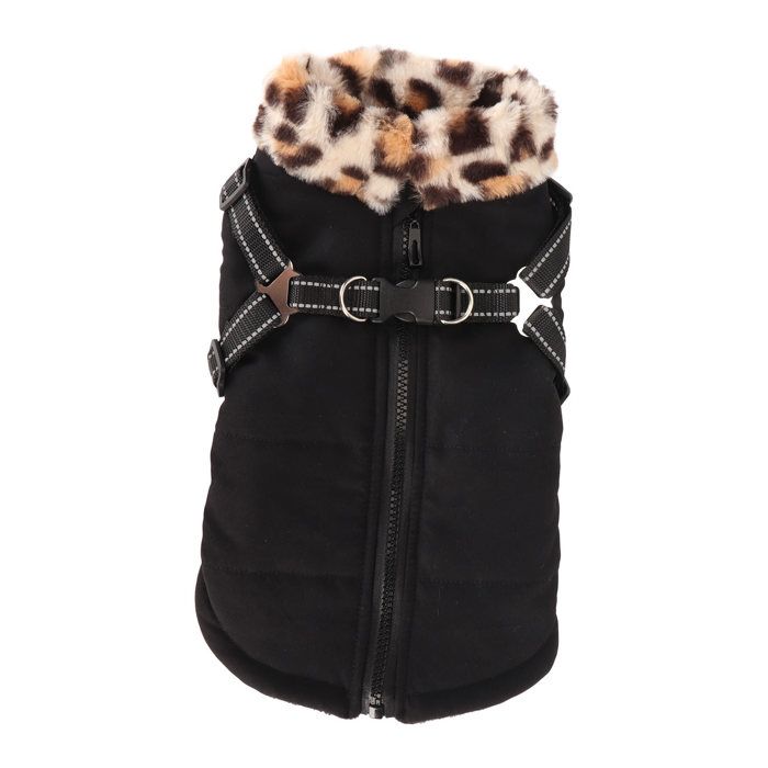 Comparer les prix de OMABETA manteau dhiver pour chien Veste de chien chaude élégante contre la contre la contre le animalerie jupe M pour 150-155 cm