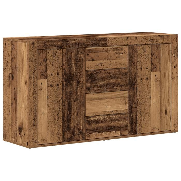 407501& Buffet Bahut de Rangement Pour séjour - Bois ancien Bois massif récupéré 120 x 36 x 69 cm Buffet