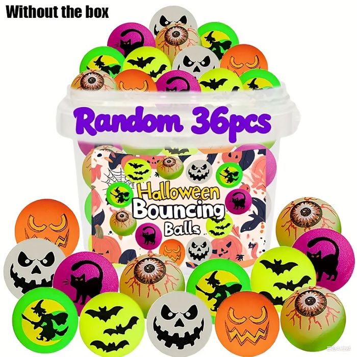 Lot De 12 Miniatures Halloween Phosphorescentes – Citrouilles Et Crânes En Résine – Qui Brillent Dans Le Noir – Déco Enfants Et Activités