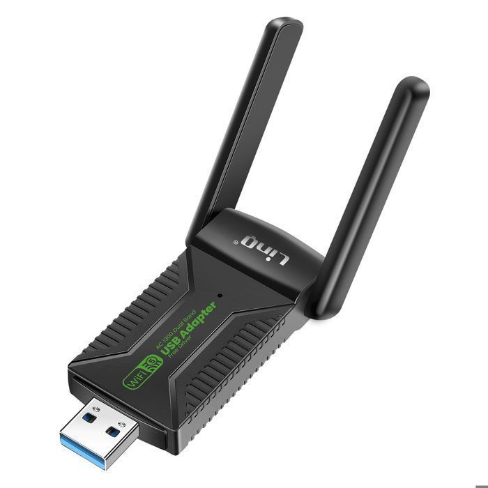 Carte Réseau Clé USB WiFi 1300Mbps et Bluetooth 5.4 Double Bande Neuf - vue 4