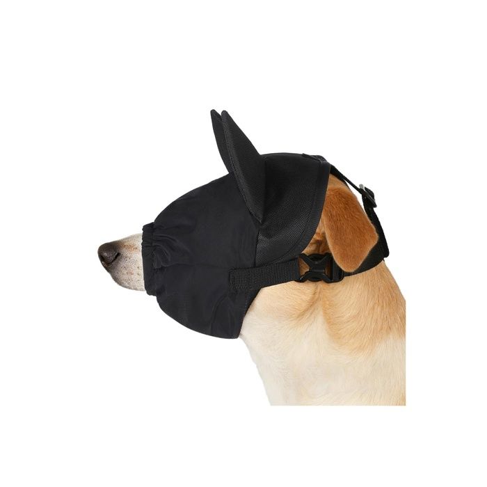 Chien Masque Apaisant pour Les Yeux Muselière Anti-Anxiété pour Animaux de Compagnie Masque de Toilettage Réglable Museli MUSELIERE