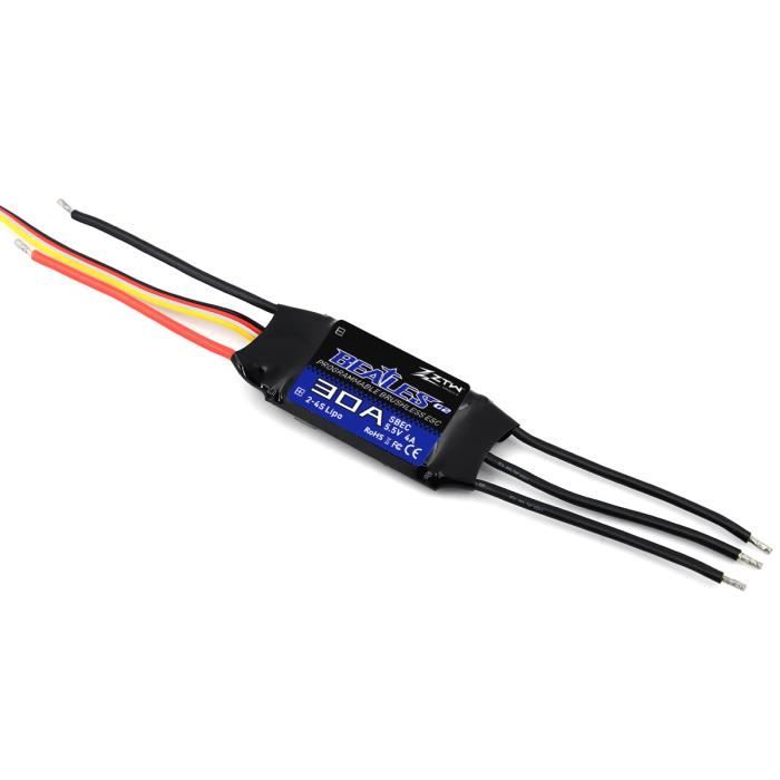 TMISHION moteur sans balai RC ESC Contrôleur de vitesse électronique