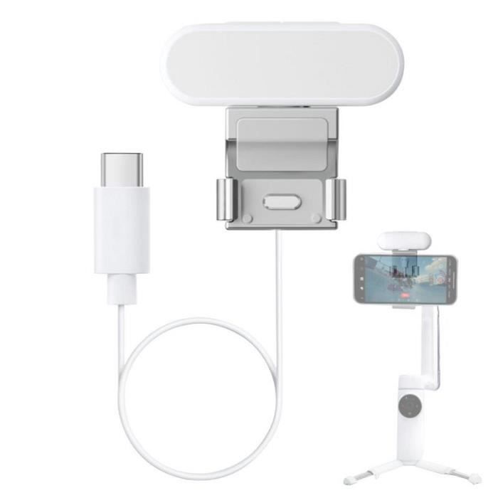 Anneau LED Pour Smartphone - Lampe De Remplissage Portable, Support Ergonomique, Pour Streaming, Selfie, Maquillage