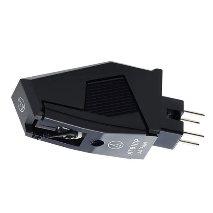Coque plaquée titane, cartouche Audio Technica, stylet elliptique, aiguille pour Yamaha YP-1000, GT-1000, YP-D51, YP-66, YP-D4, YP-311, YP-D3, IS-44P, YP-801