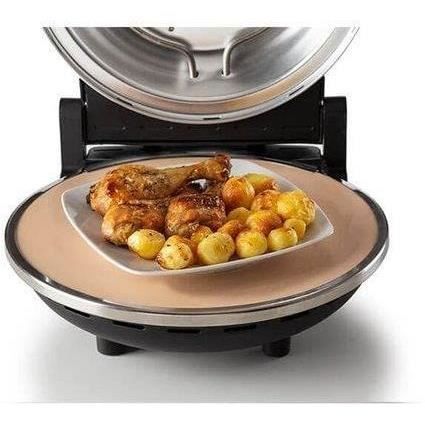 Pizza électrique ARIETE 917 Pierre réfractaire Diamètre 33cm Température max 400°C