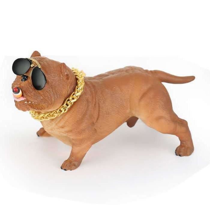 Figurines Chiens Simulés – Husky Et Shiba, Résine, Jouet Déco Enfant (Neuf, Lot)