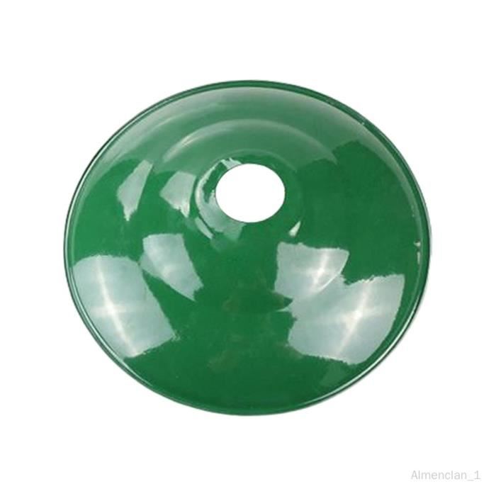 Abat-jour en porcelaine émaillée Cage Vert Remplacement facile à ...